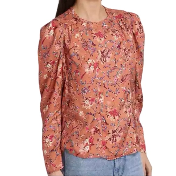 Isabel Marant Étoile Benson Floral Top Blouse EUC - Picture 1 of 12